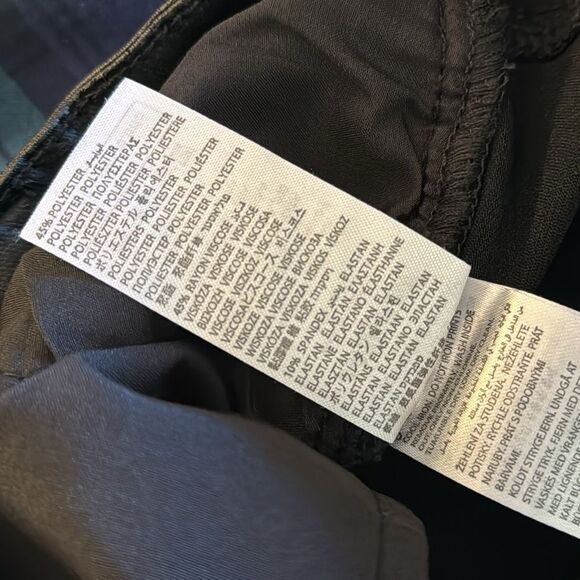 Edikted Luna Faux Leather Flare Jeans size medium ladies cool retro - Picture 14 of 14